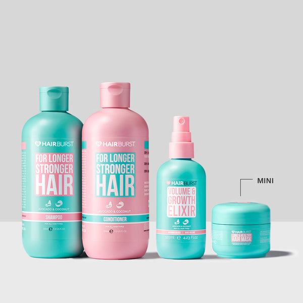 Ensemble de cheveux épais et forts