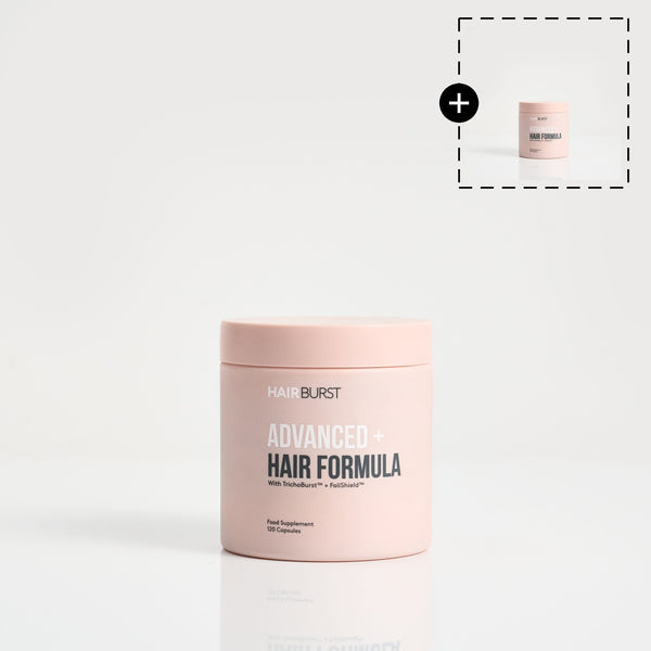 Hairburst Advanced+ Hair Growth Starter Kit 1 Month Supply