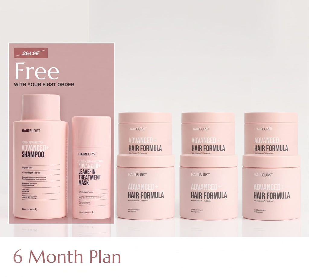 Hairburst Advanced+ Hair Growth Starter Kit 6 Month Plan