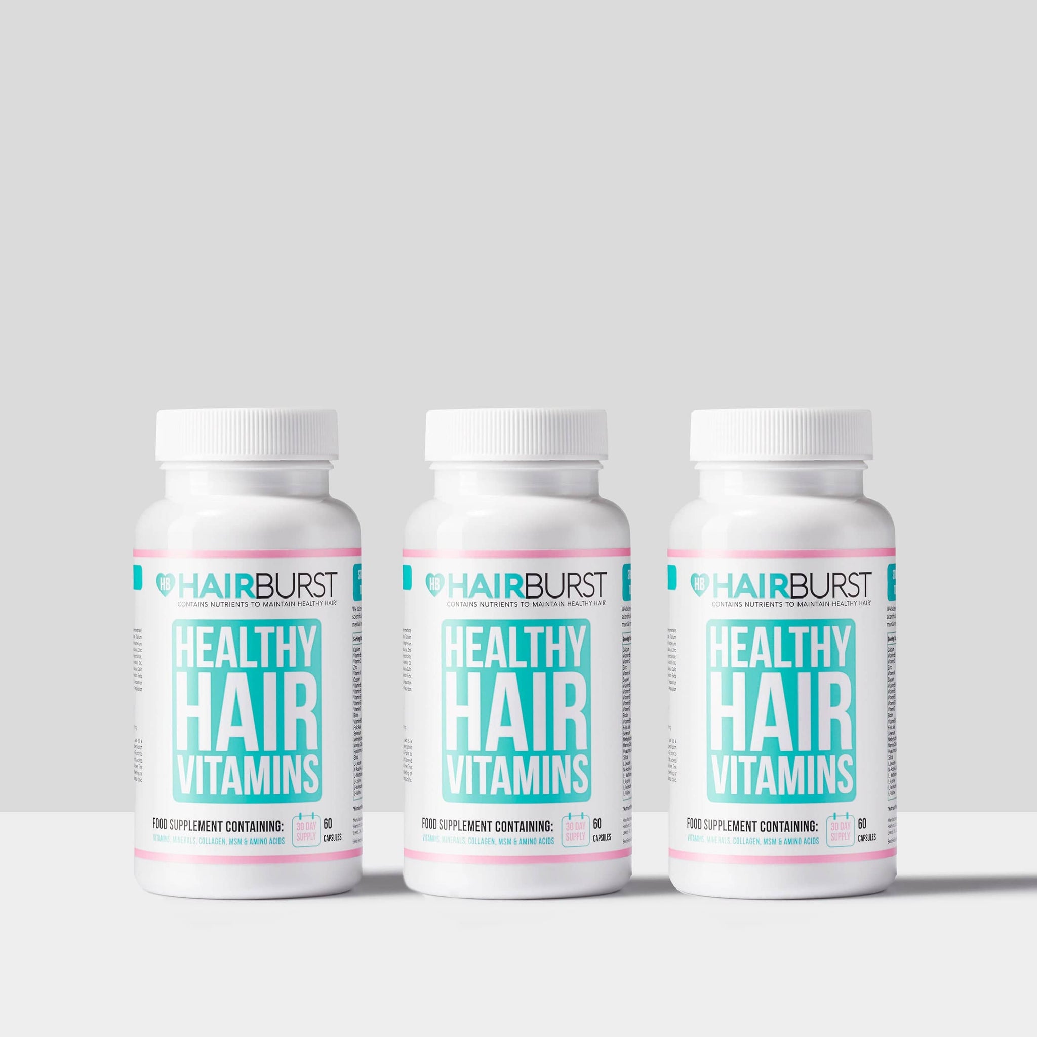 Hairburst 3 Month Subscription Healthy Hair Vitamins