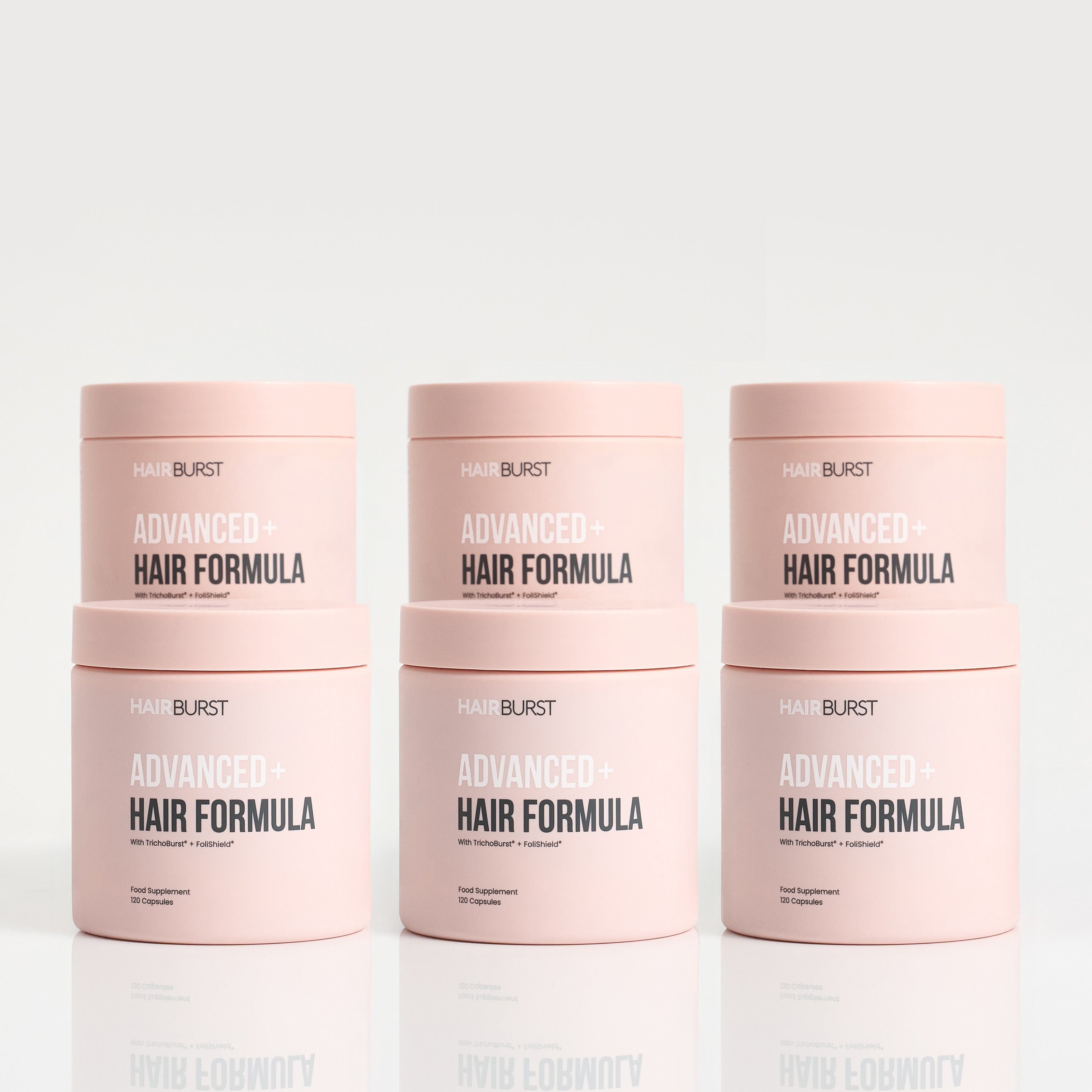 Hairburst Vitamins 6 Month Subscription Advanced+ Hair Formula