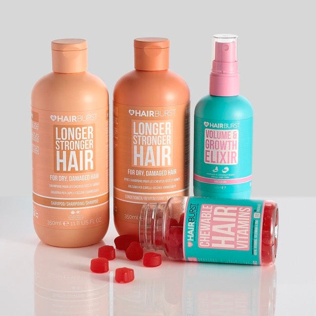 Hairburst Bundles Conditioner for Dry & Damaged Hair / Shampoo for Dry & Damaged Hair Shedding Season Bundle