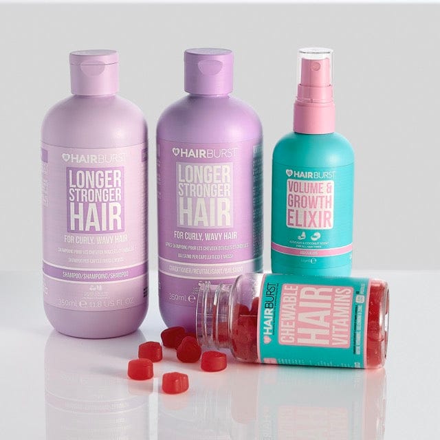 Hairburst Bundles Conditioner for Curly Hair / Shampoo for Curly Hair Shedding Season Bundle