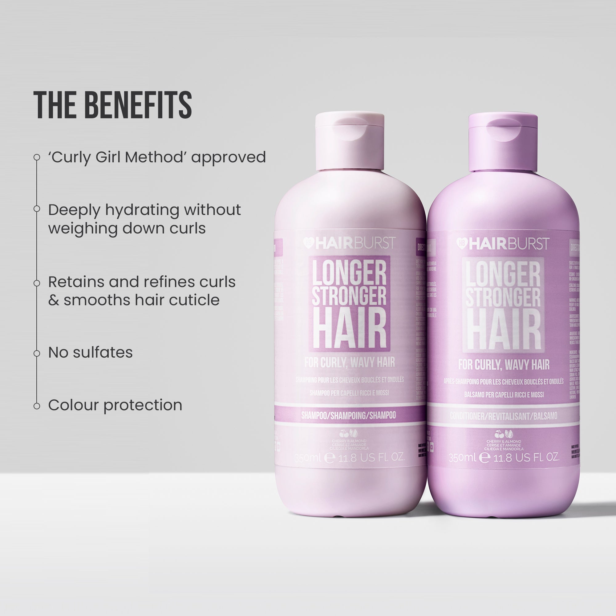 Shampoo Conditioner for Curly and Wavy Hair Single Purchase Hairburst