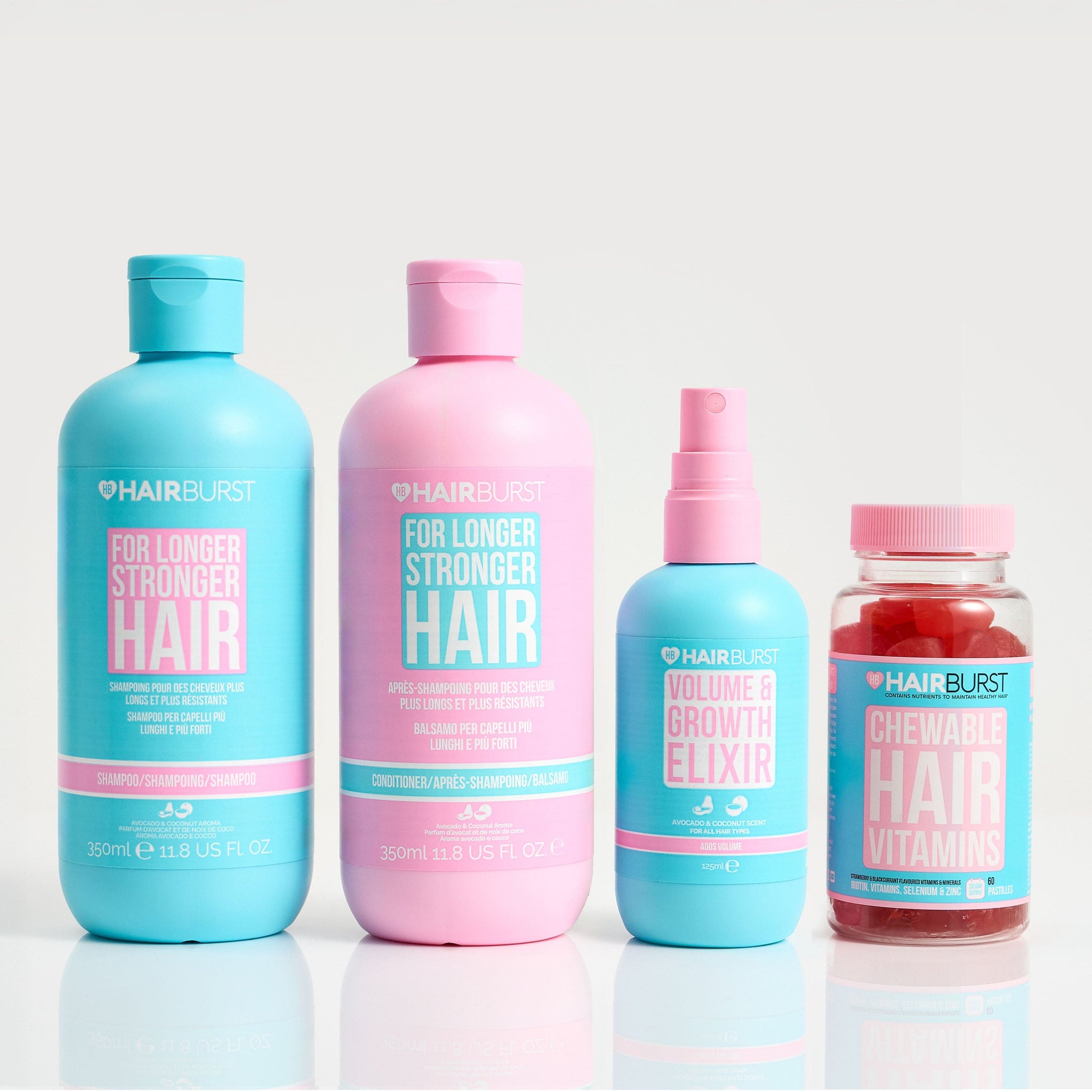 Hairburst Bundles Conditioner for Longer Stronger Hair / Shampoo for Longer Stronger Hair Shedding Season Bundle