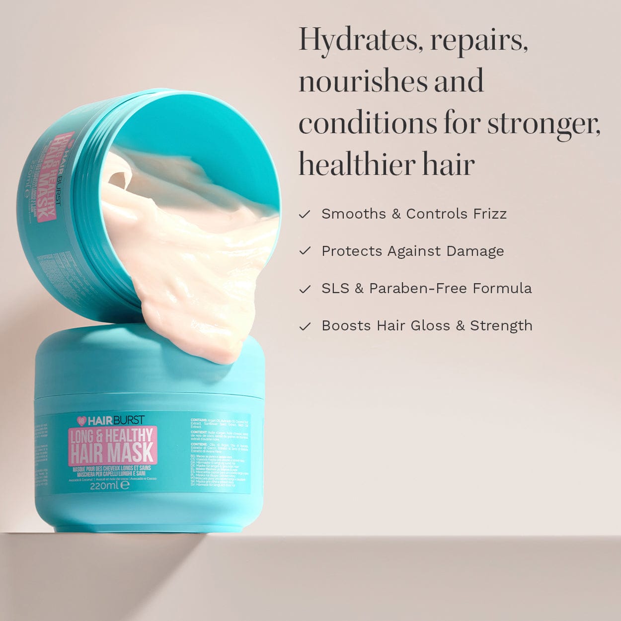 Hairburst Treatments 1x Hair Mask Long & Healthy Hair Mask