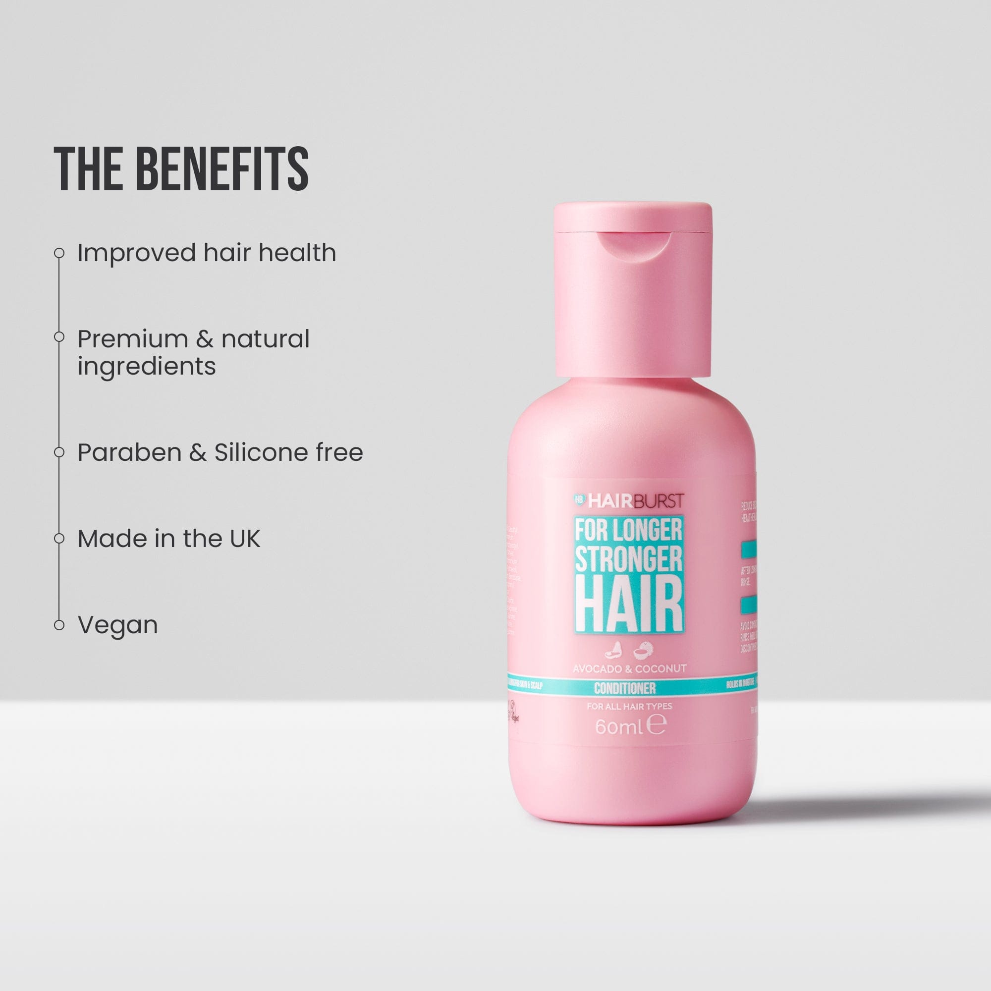 Hairburst Hairburst Conditioner 1 Conditioner Mini Conditioner for Longer, Stronger Hair