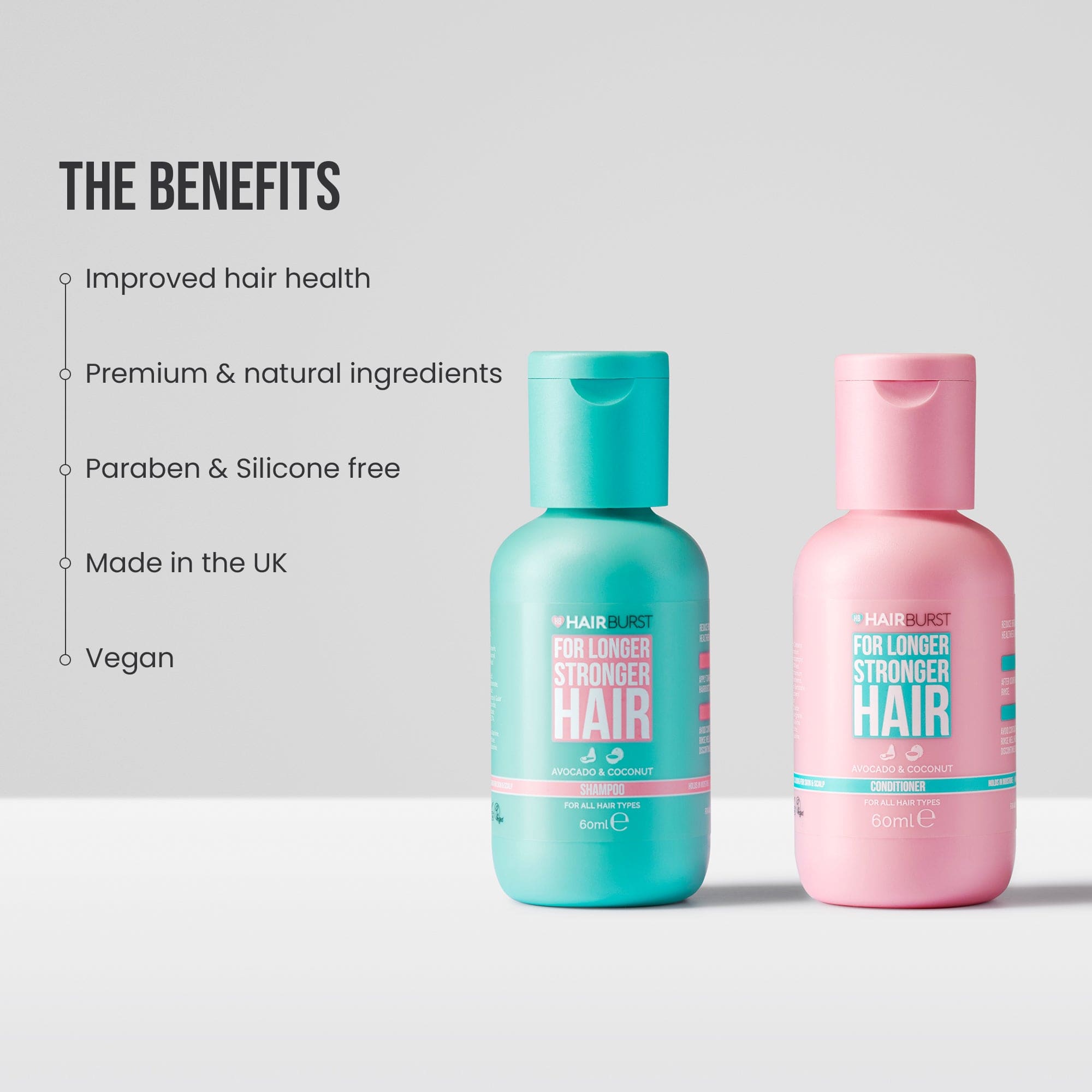 Hairburst Mini Shampoo & Conditioner Duo