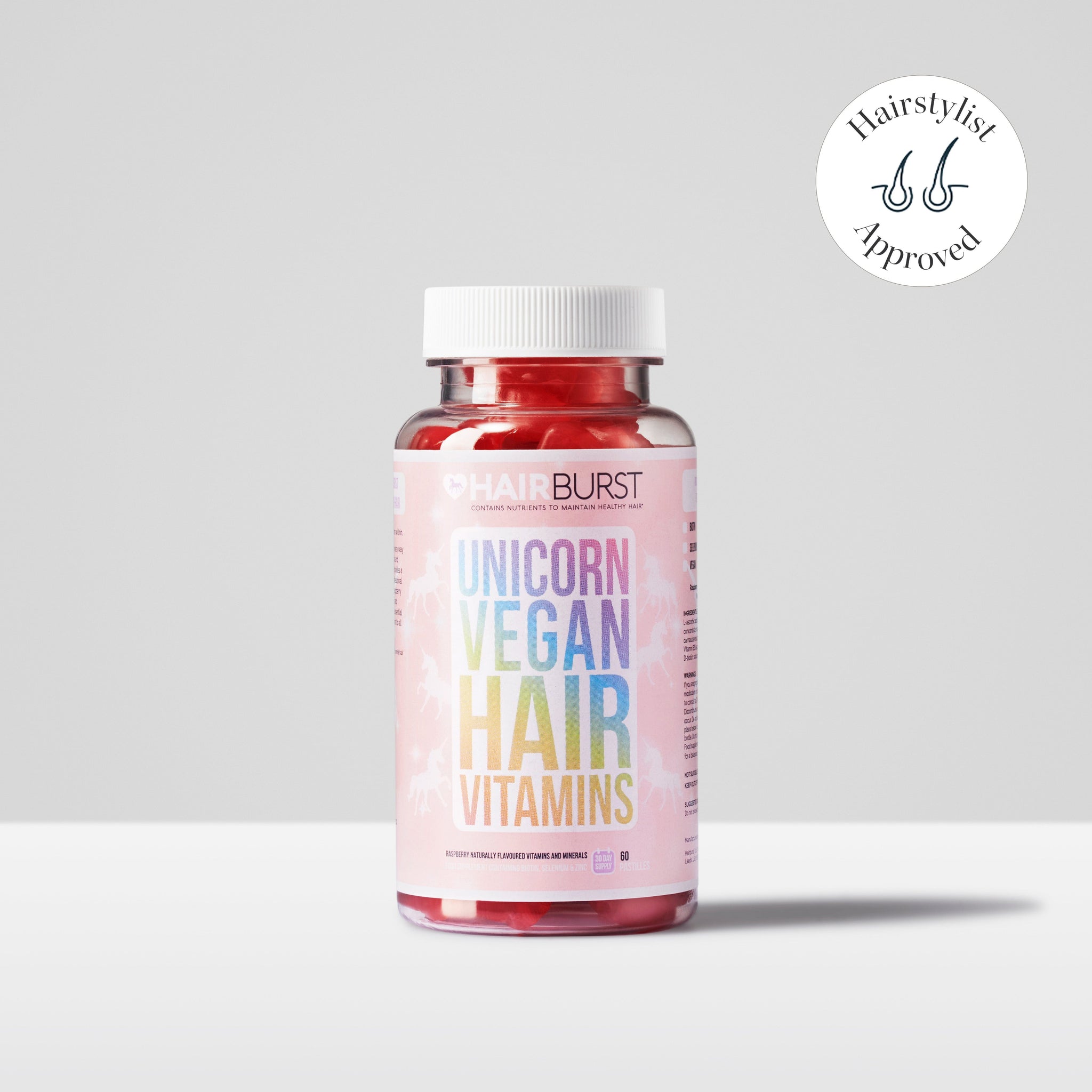 Hairburst health & beauty > personal care > cosmetic 1 Month Supply Unicorn Vegan Hair Vitamins