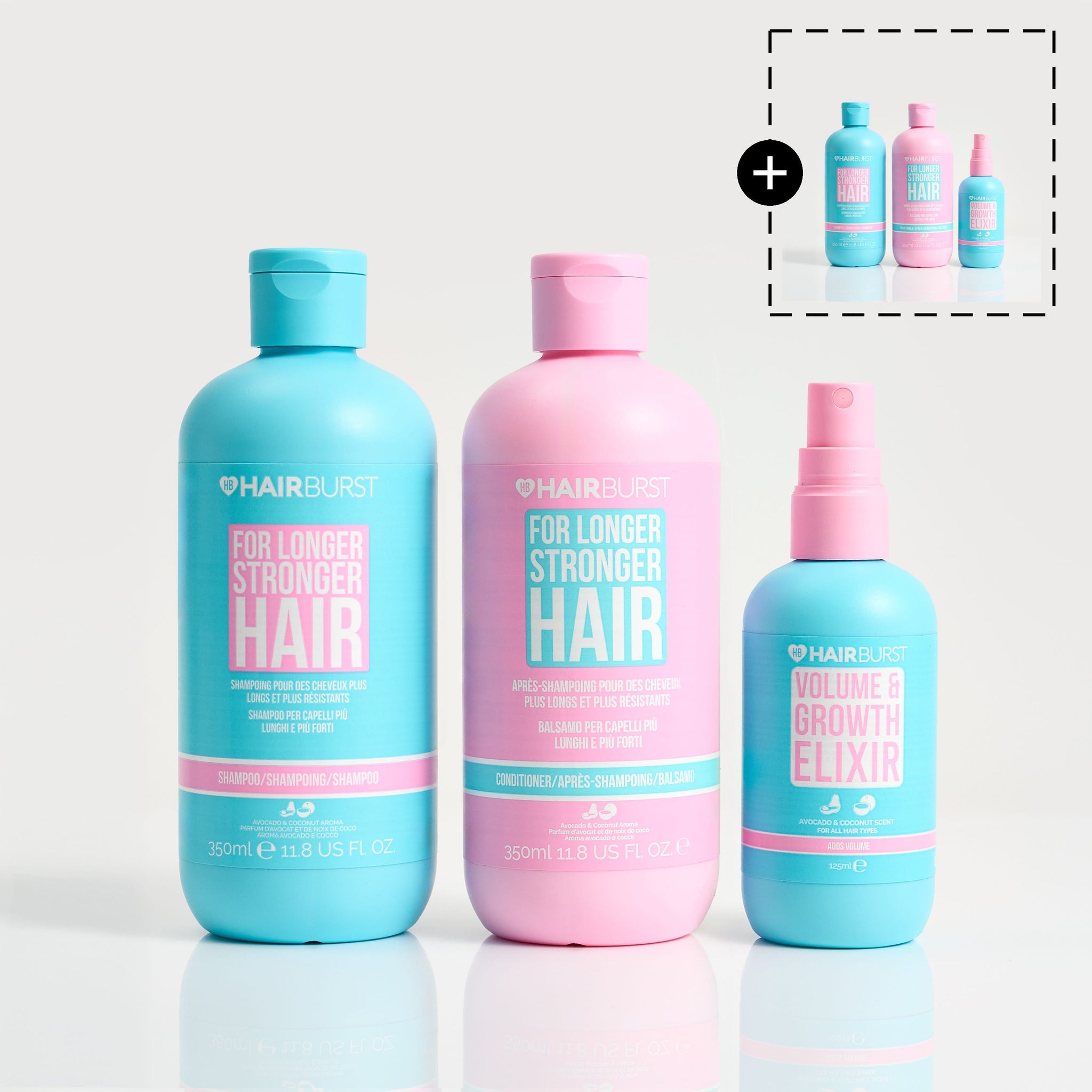 R19 Longer Stronger Hair Trio