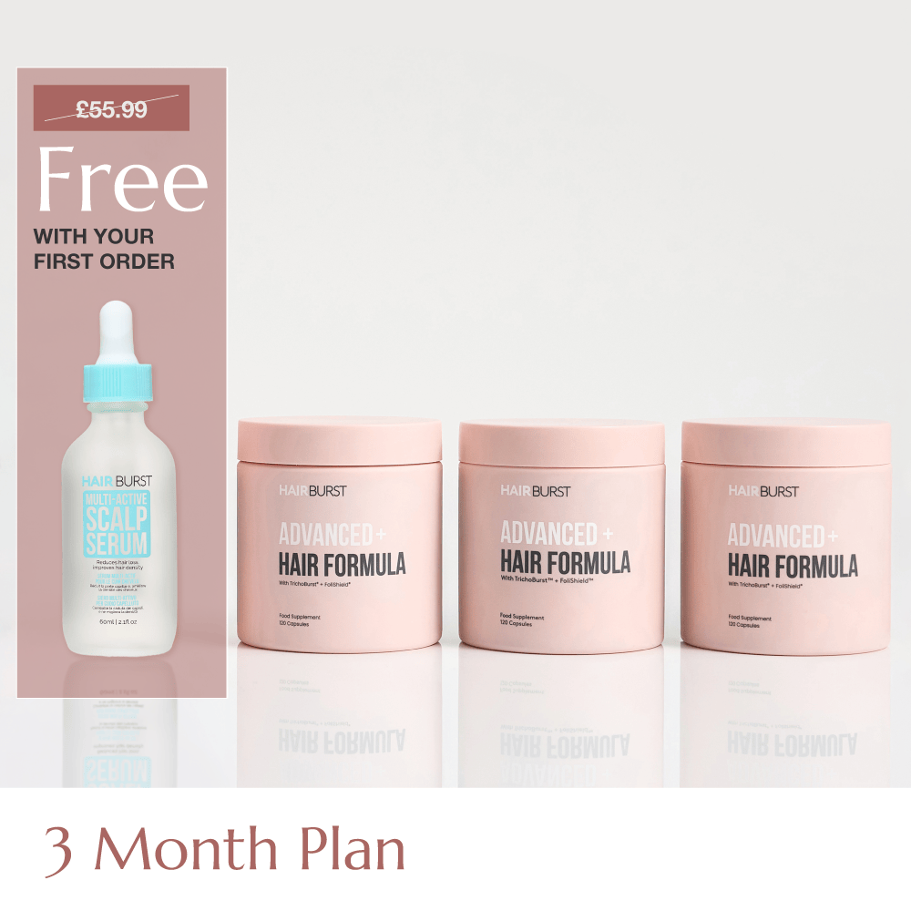 Hairburst Advanced+ Hair Growth Starter Kit 3 Month Plan