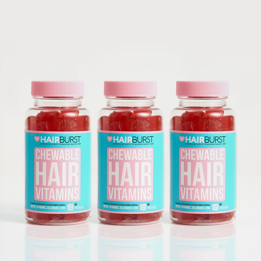 Hairburst 3měsíční předplatné, Žvýkací vitamíny na vlasy