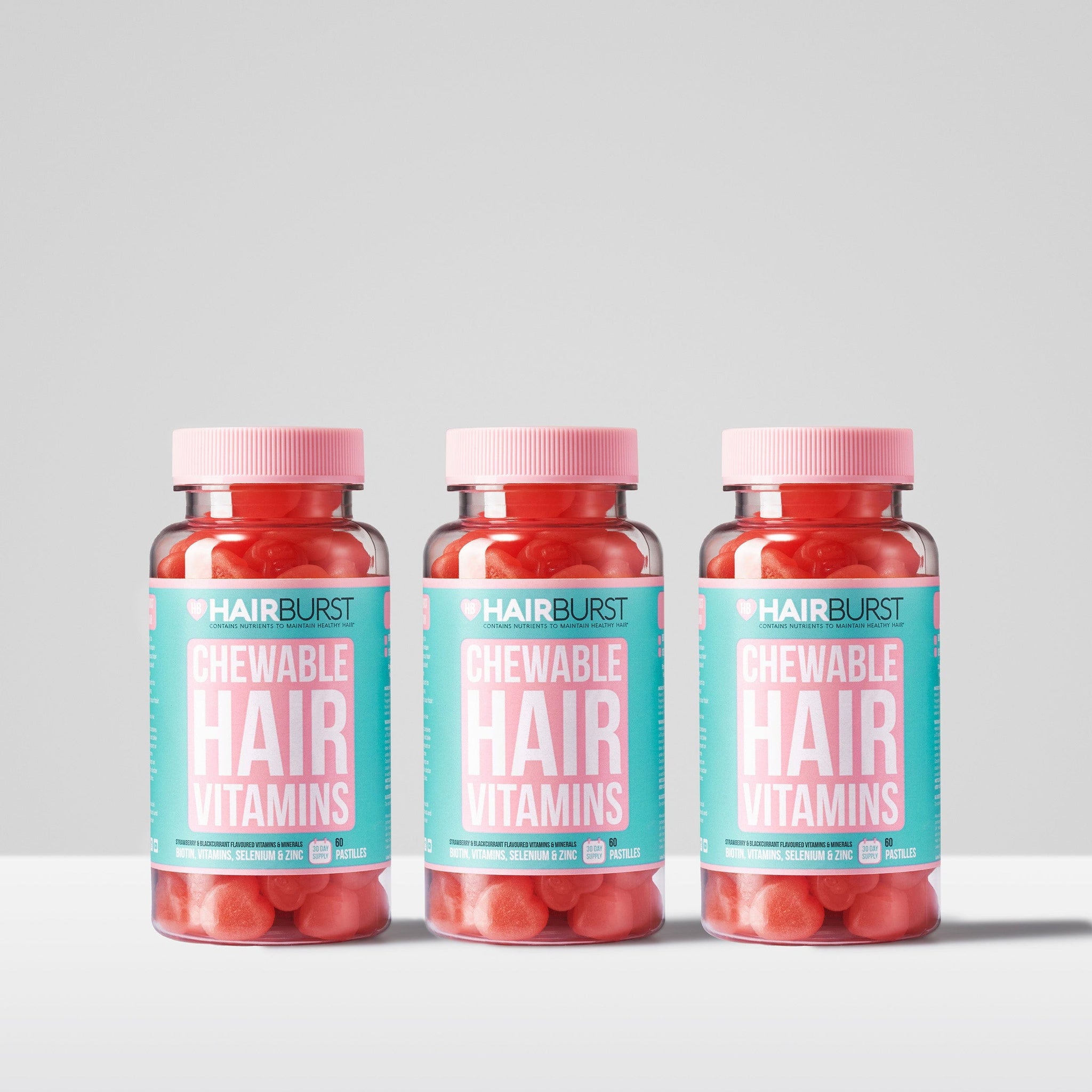 Hairburst 3 Month Subscription Chewable Hair Vitamins