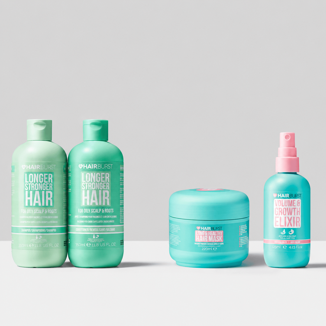 Hairburst Complete Hair Care set Conditioner for Oily Hair / Shampoo for Oily Hair