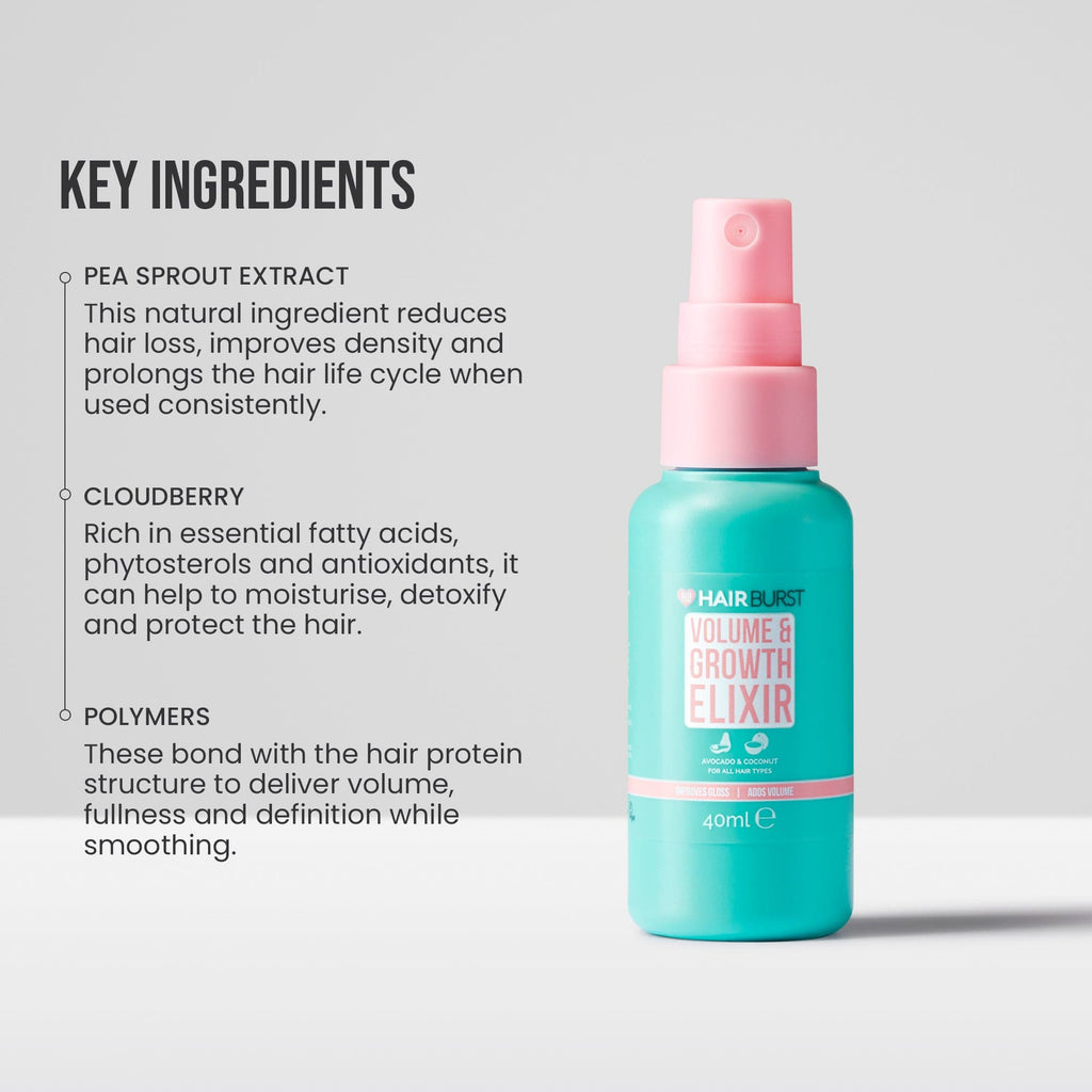 Hairburst health & beauty > personal care > cosmetic 1 Unit Mini Volume & Growth Elixir