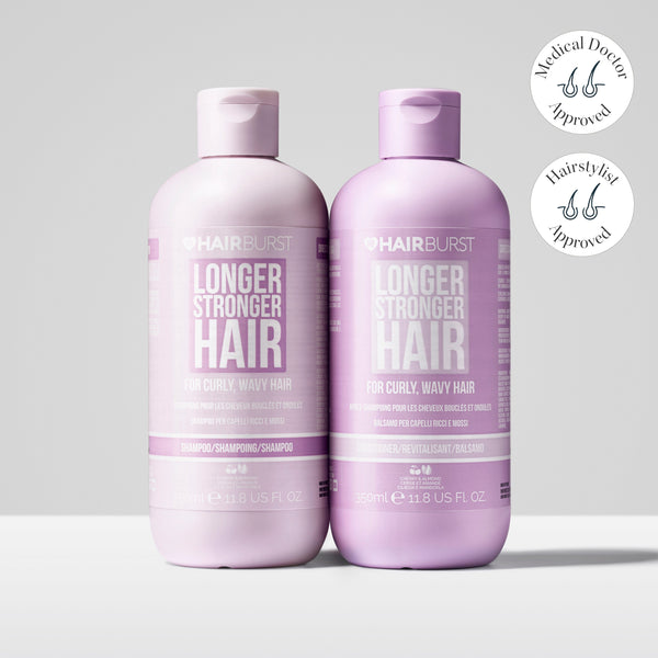 Hairburst Shampoo & Conditioner for Curly and Wavy Hair