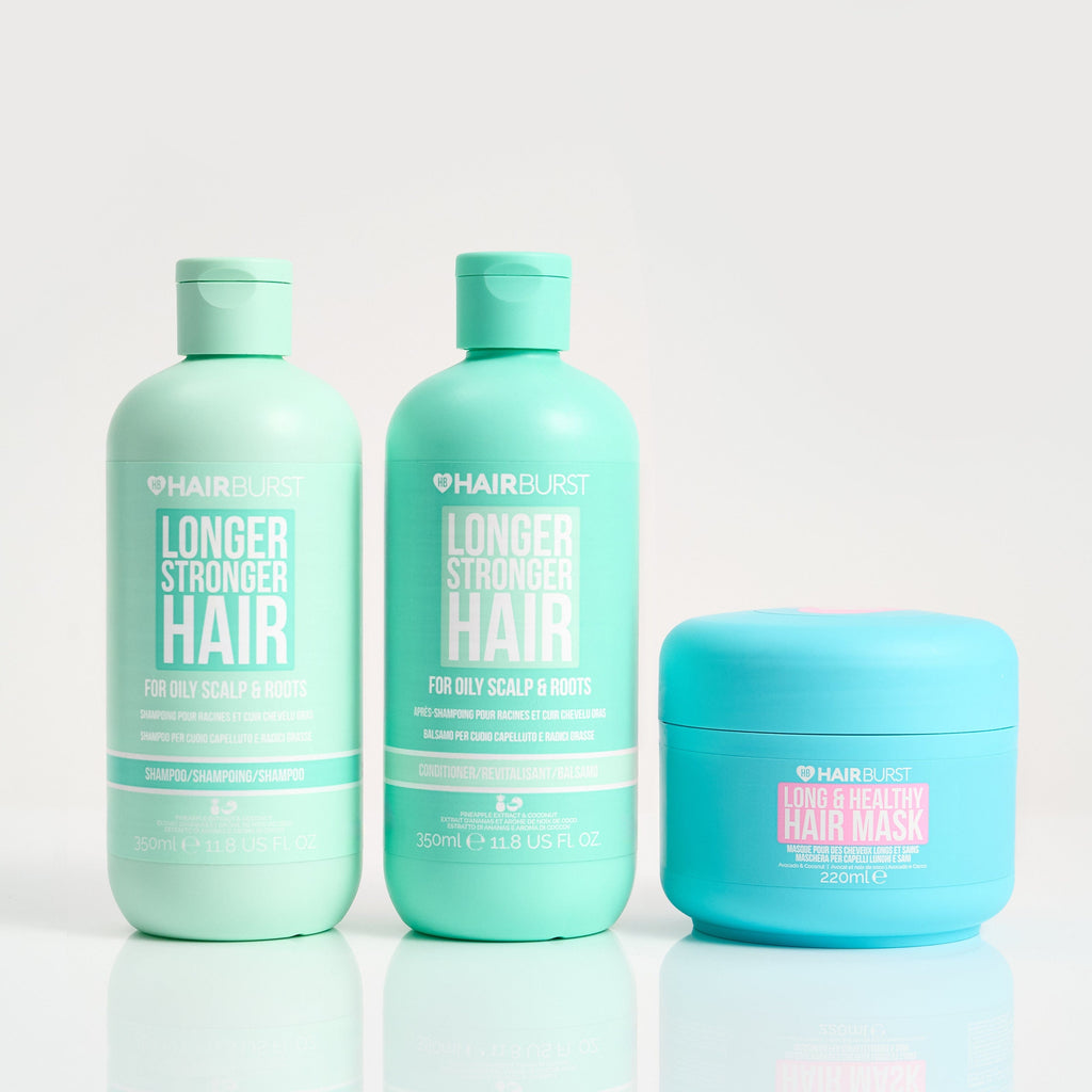 Hairburst Bundles Conditioner for Oily Hair / Shampoo for Oily Hair Strength & Nourishment Essentials