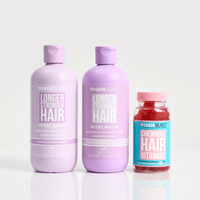 Hairburst Bundles Conditioner for Curly Hair / Shampoo for Curly Hair The Chewable Hair Growth Starter Kit
