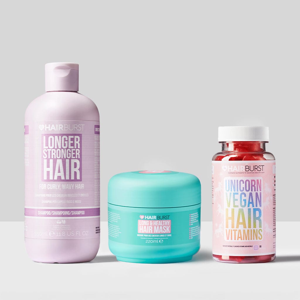 Hairburst Șampon pentru păr creț Vegan Boost for Hair Growth