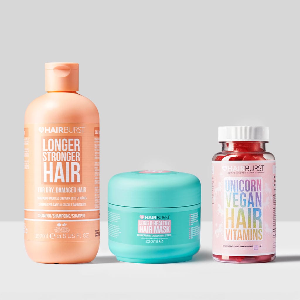 Hairburst Shampoo for Dry & Damaged Hair Vegan Boost for Hair Growth