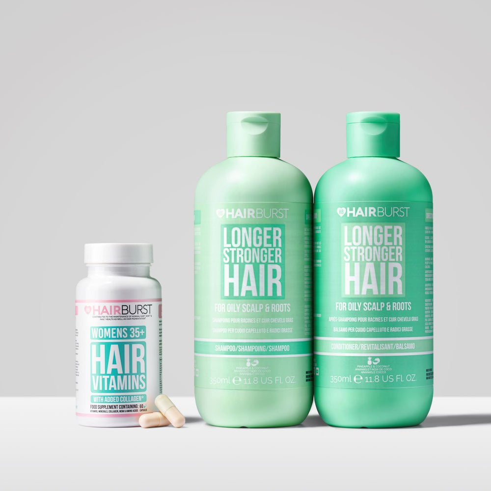 The 35+ Hair Growth Bundle - Added Collagen